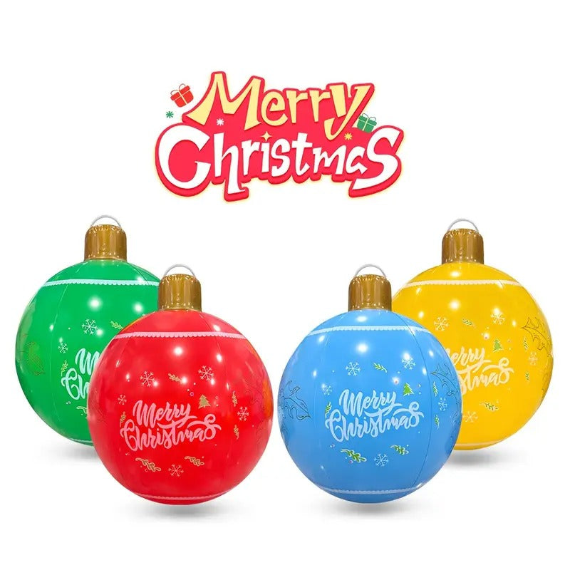 Giant Christmas Inflatable Ball Set (4pcs)