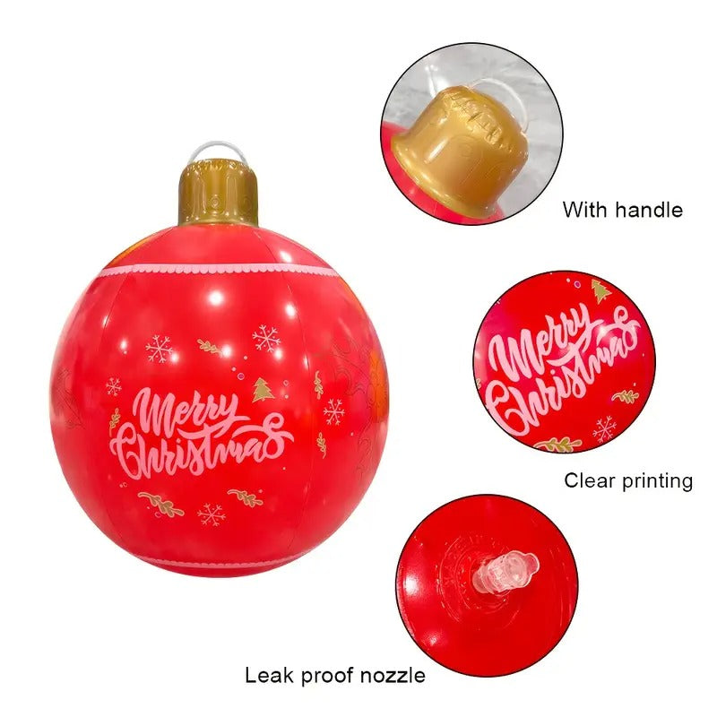 Giant Christmas Inflatable Ball Set (4pcs)