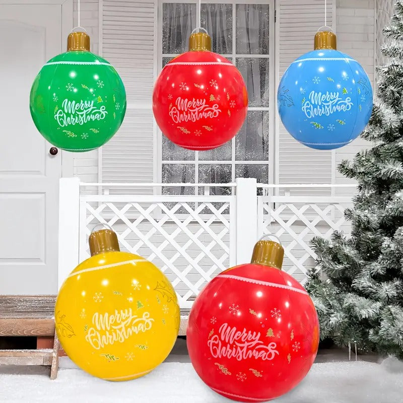 Giant Christmas Inflatable Ball Set (4pcs)