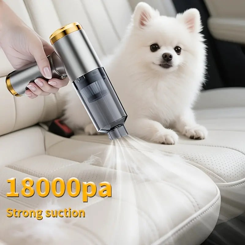 Handheld Car Vacuum 18000Pa Cleaner USB Brushless