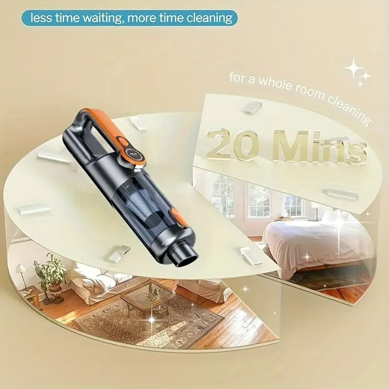 Handheld Vacuum Cleaner Suction for Home & Car