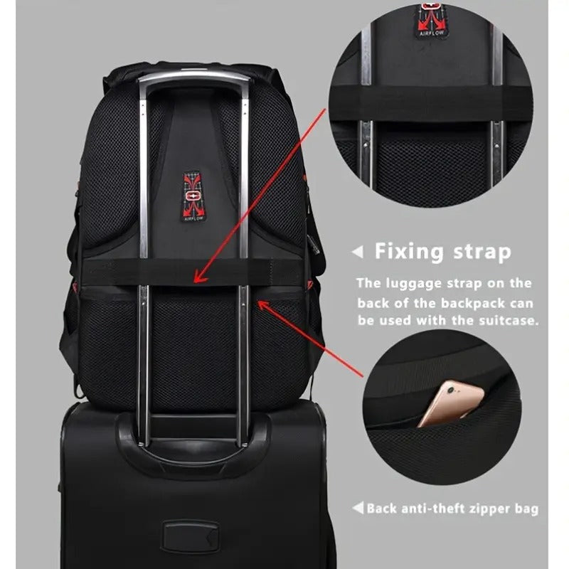 Large Travel Backpack with Laptop Compartment