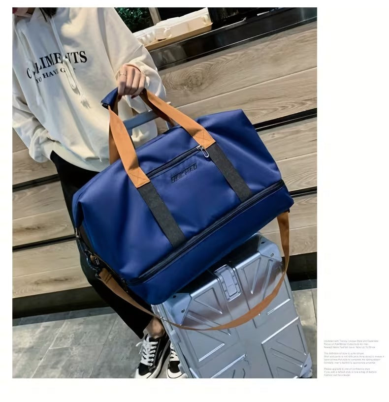 Travel Duffel Bag Vintage Style