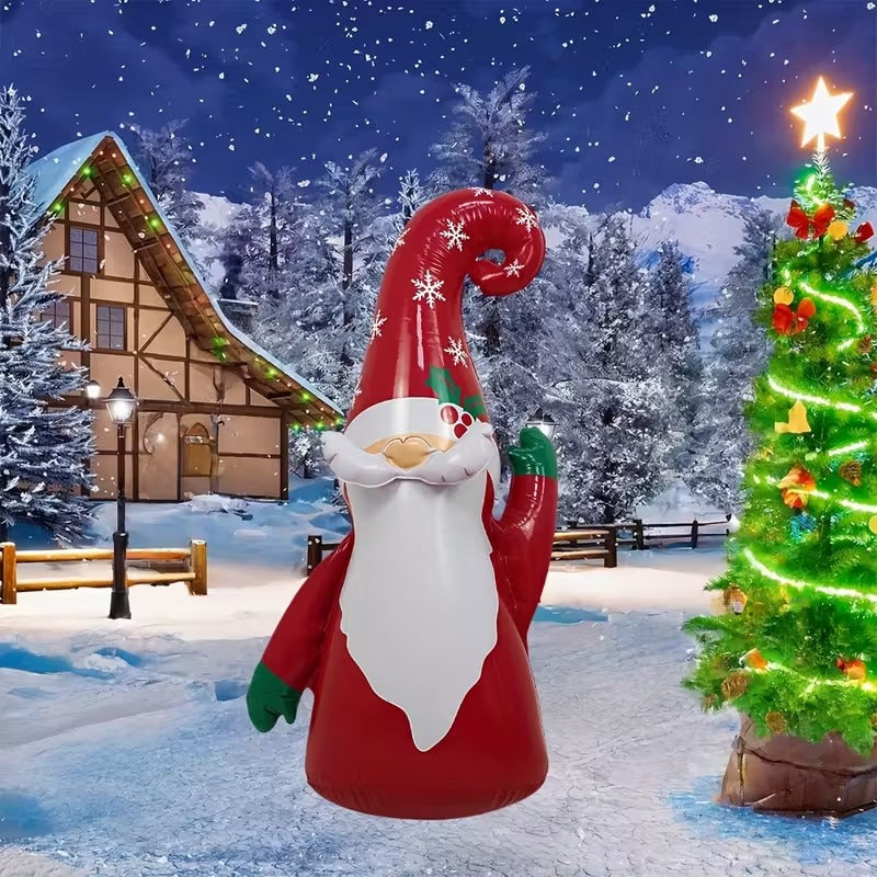 Inflatable Christmas Gnome Garden Decoration