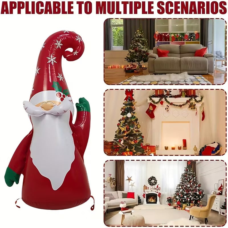 Inflatable Christmas Gnome Garden Decoration