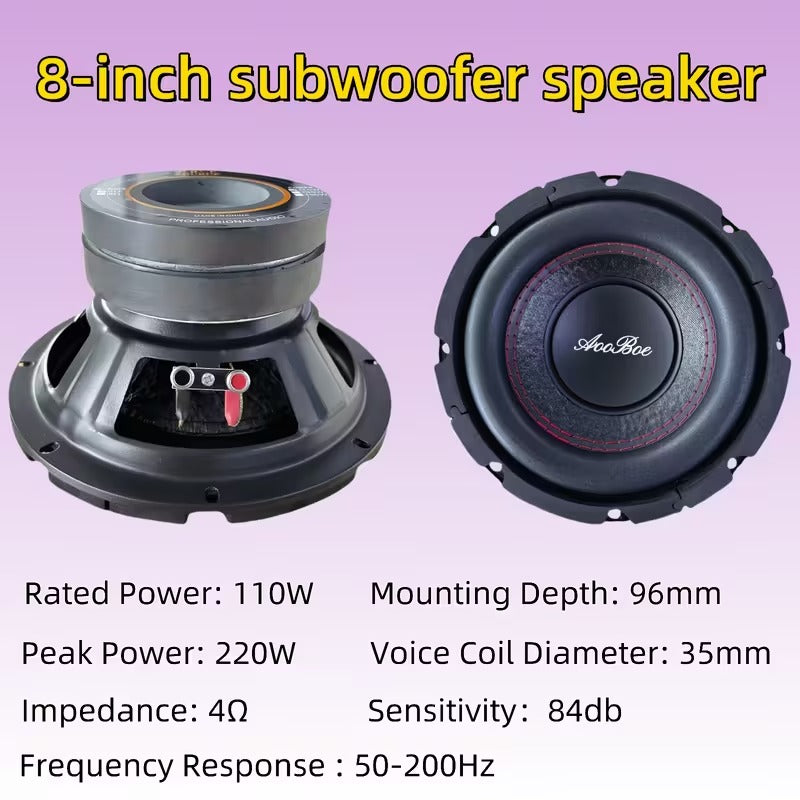 220W Subwoofer Speaker for Home & Car