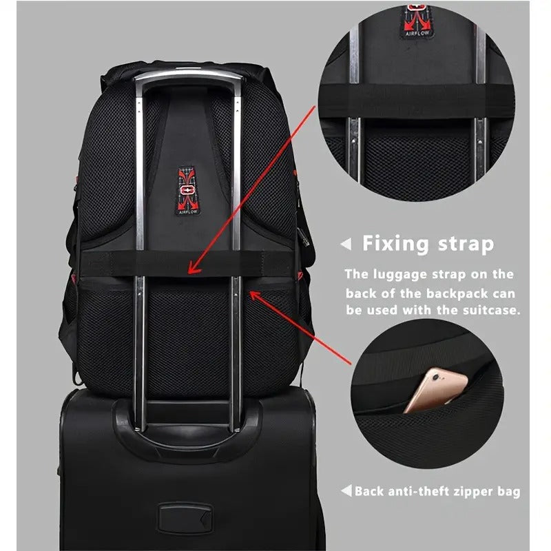 Large Travel Backpack with Laptop Compartment