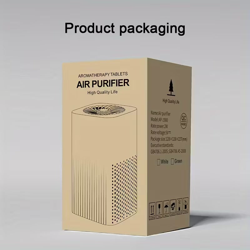 Air Purifier with HEPA & Carbon Filter for Home