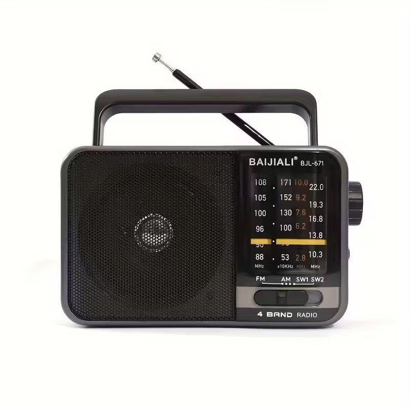 Portable AM/FM/SW Radio with Voice Recorder