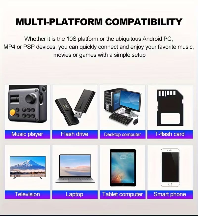 Portable Wireless Speaker with LED Light