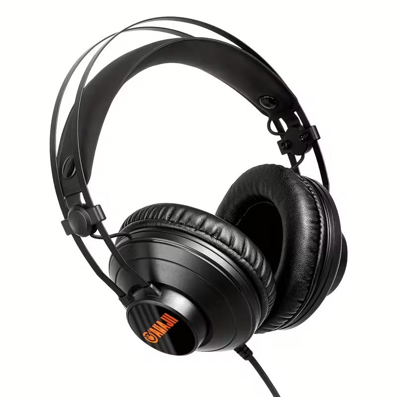 Wired Studio Monitor Headphones for Recording