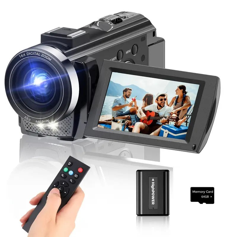 1080P 24MP Digital Camera with 3.0" LCD