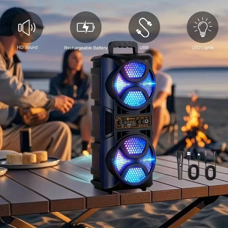 Wireless RGB Party Speaker with TWS & USB