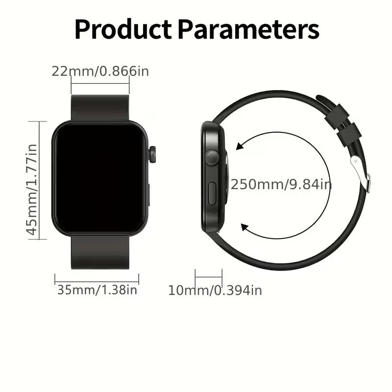 Smart Watch with Wireless Call & Sports Modes