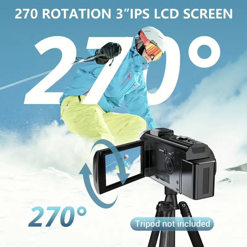 1080P 24MP Digital Camera with 3.0" LCD