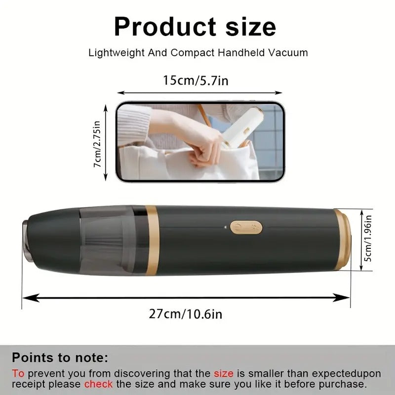 Wireless Handheld Vacuum Cleaner USB