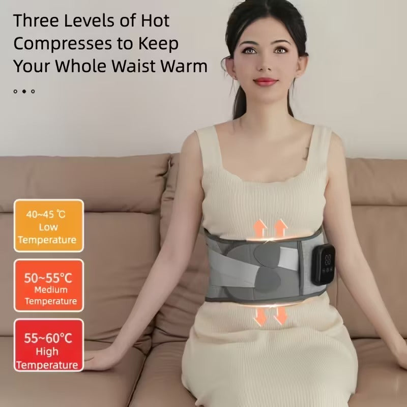 Heating & Vibrating Waist Massage Belt