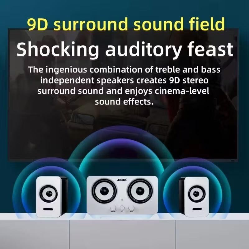 Desktop Stereo Surround Computer Speaker