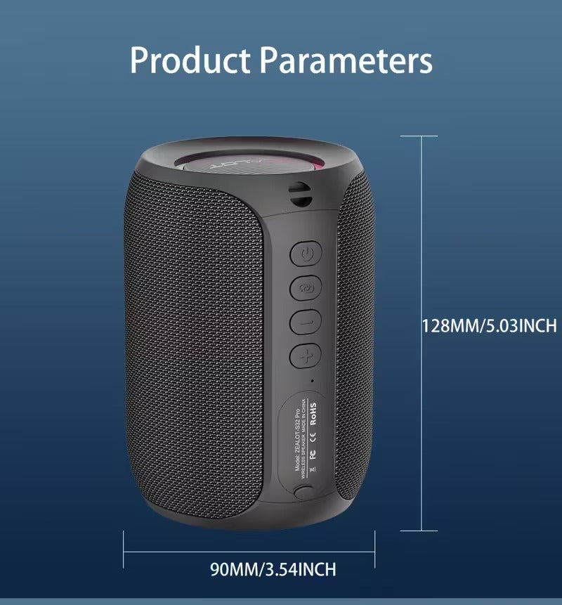 Pro Wireless Speaker Portable Subwoofer Bluetooth