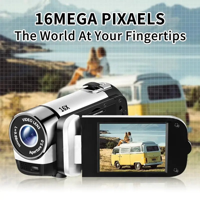 HD Digital Camera with Flip LCD Screen
