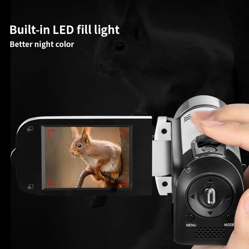 HD Digital Camera with Flip LCD Screen
