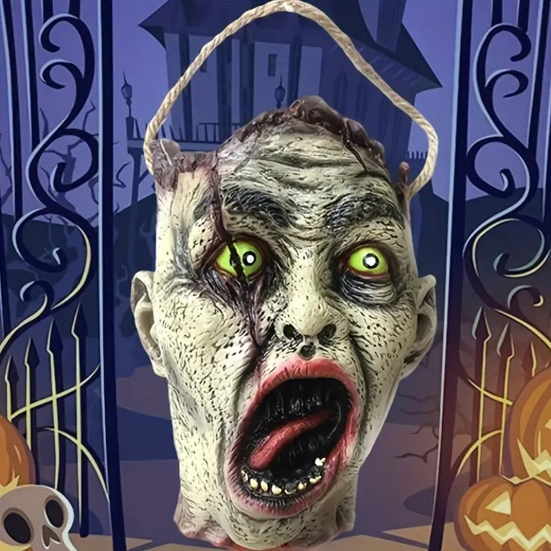 Halloween Candy Bucket Zombie Monster Prop