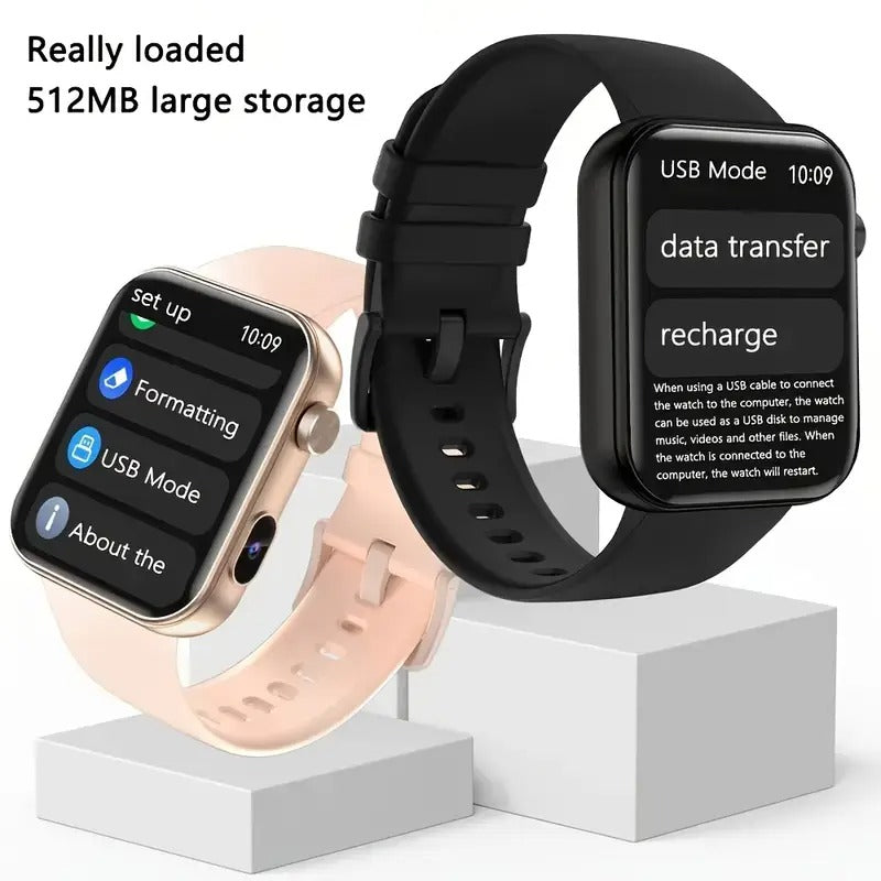 Smart Watch with Camera, Music & Wireless Calls