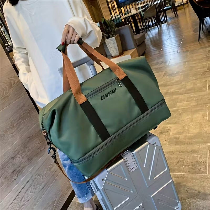 Travel Bag with Wet Dry Separation
