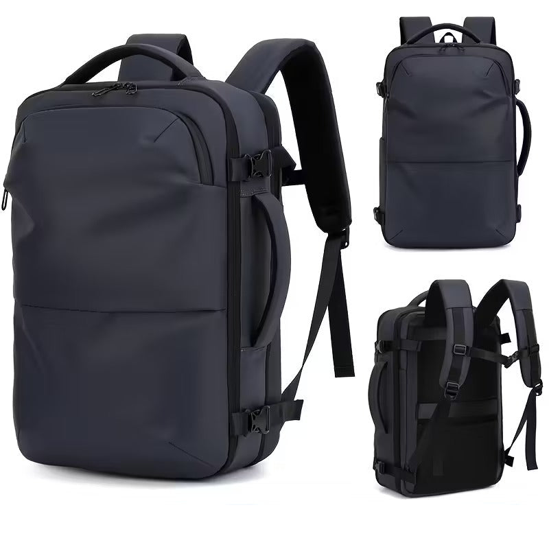 Travel Compression Backpack with Zipper Storage