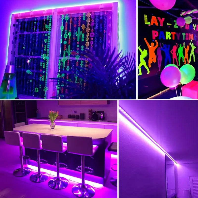 Halloween UV Black Light Bar USB Plug