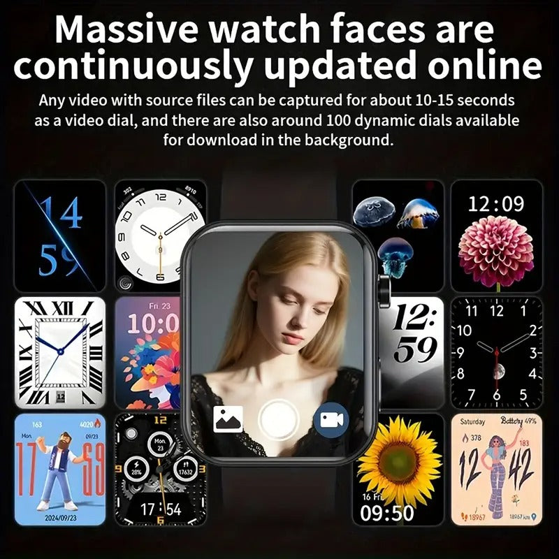 Smart Watch with Camera, Music & Wireless Calls