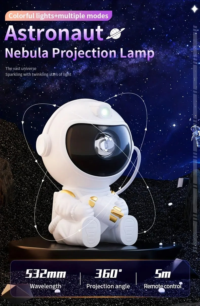 Astronaut Starry Sky Projector Galaxy LED Night Light