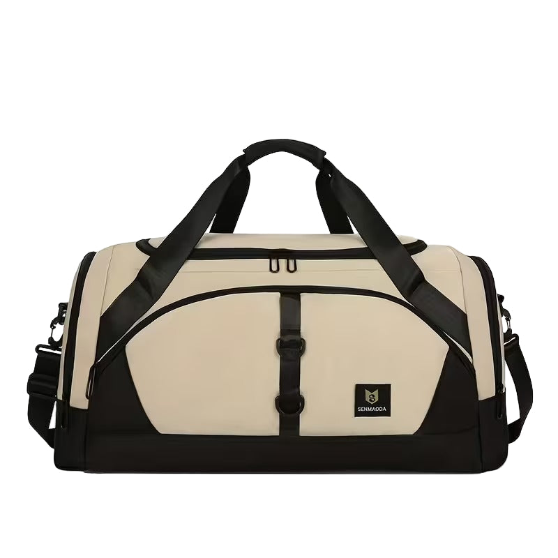 Large Men’s Travel Duffel Bag with Shoe Compartment