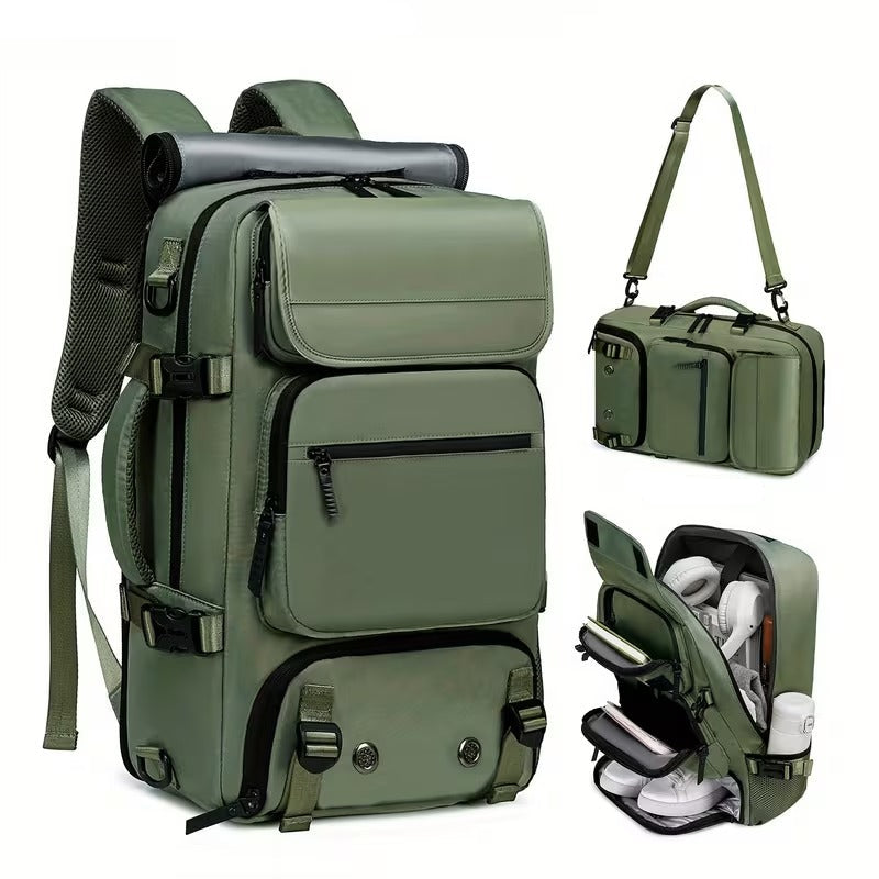 35L Laptop Travel Backpack with Shoe Compartment