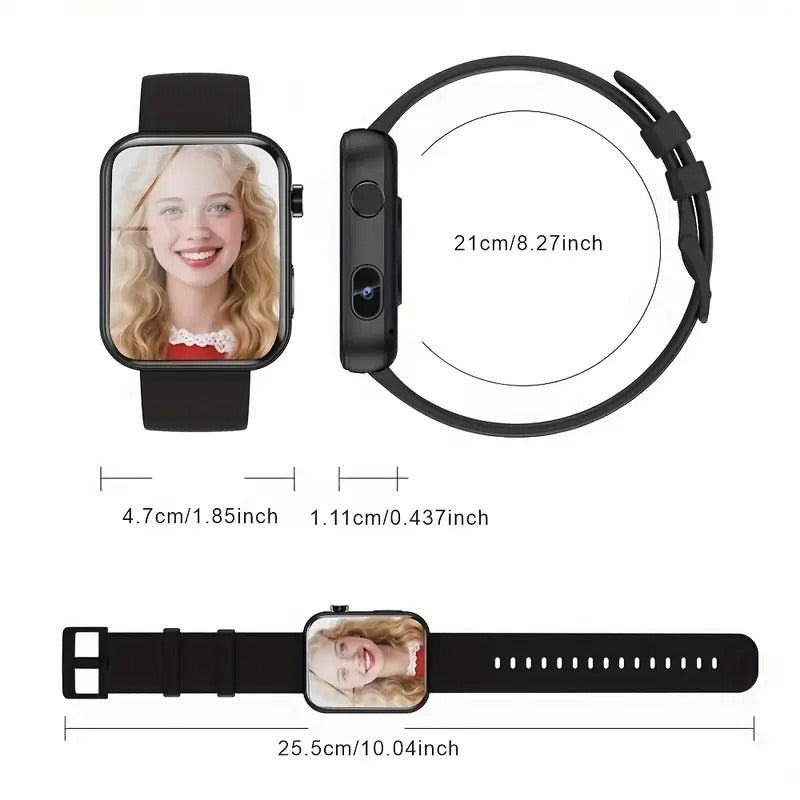 Smart Watch with Camera, Music & Wireless Calls