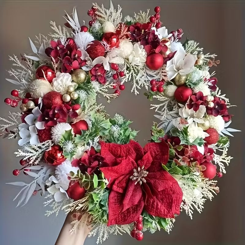Holiday Wreath for Door Mount