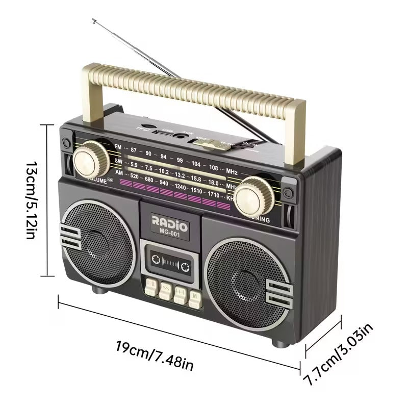 Portable Multifunctional AM/FM/SW Radio