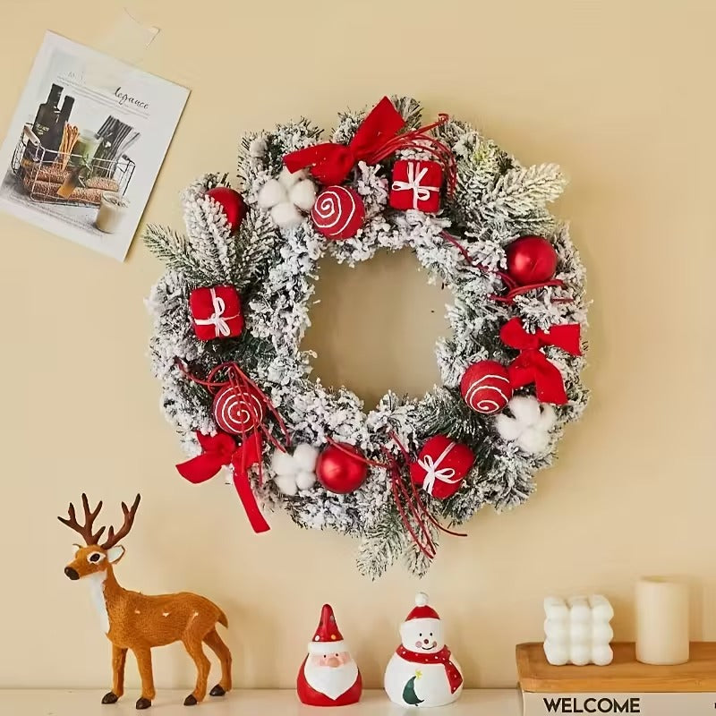 Classic Christmas Wreath for Home and Holiday Decor