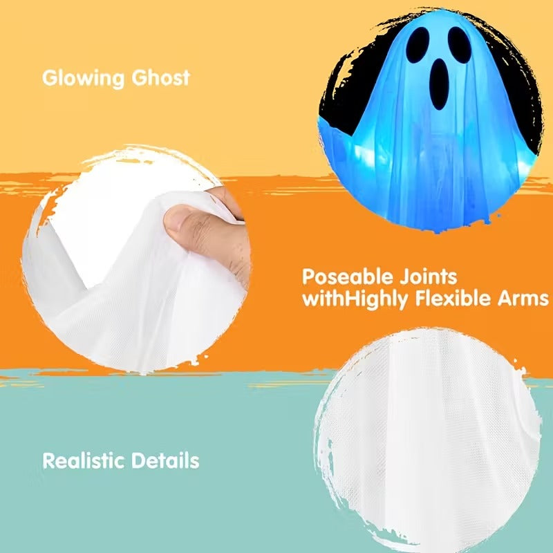 Halloween Hanging Glowing Ghost Decoration