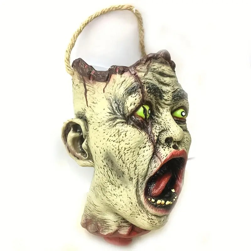 Halloween Candy Bucket Zombie Monster Prop