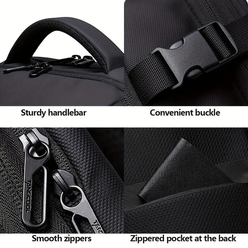 Men's Business Travel Backpack with Laptop Compartment