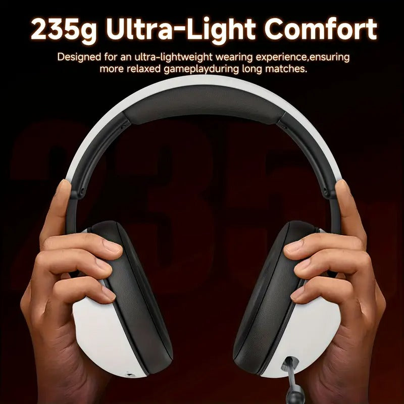 Wireless Bluetooth Over-Ear Headphones with ANC Microphone