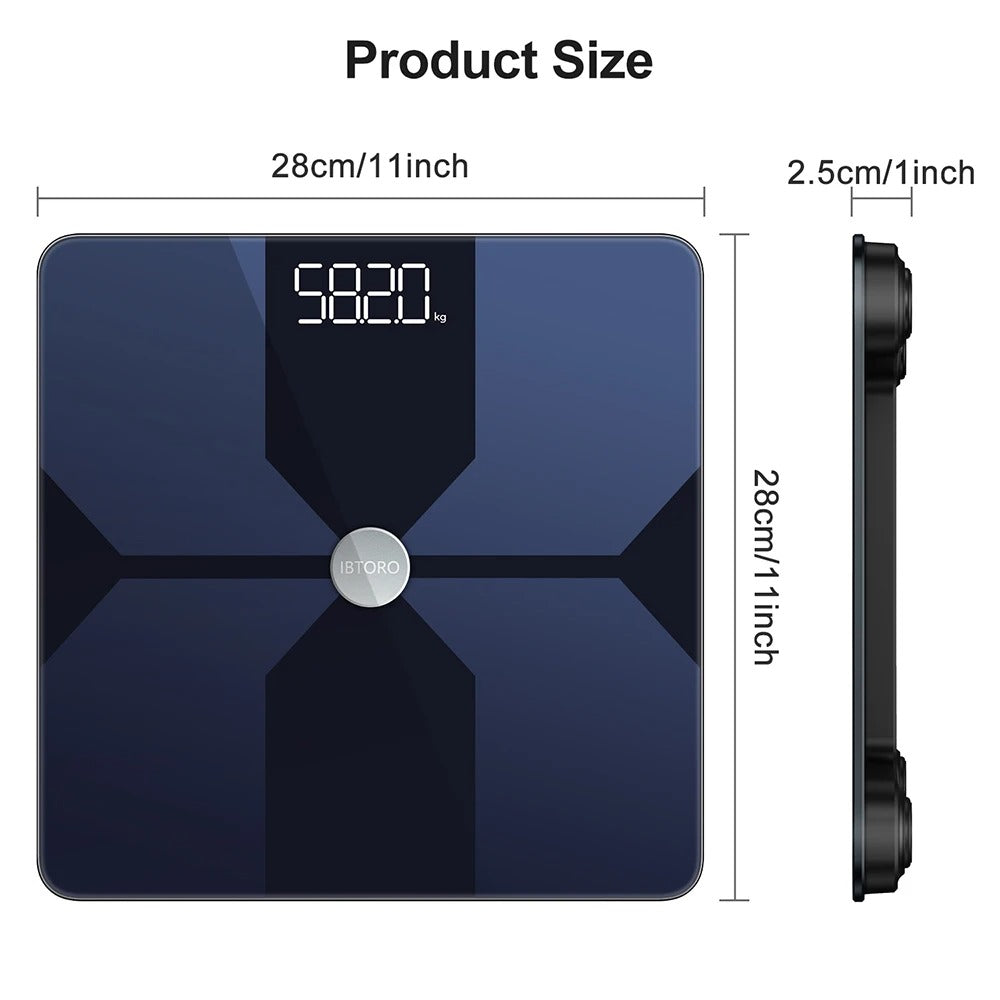 Body Fat Scale Smart Digital WiFi Bluetooth