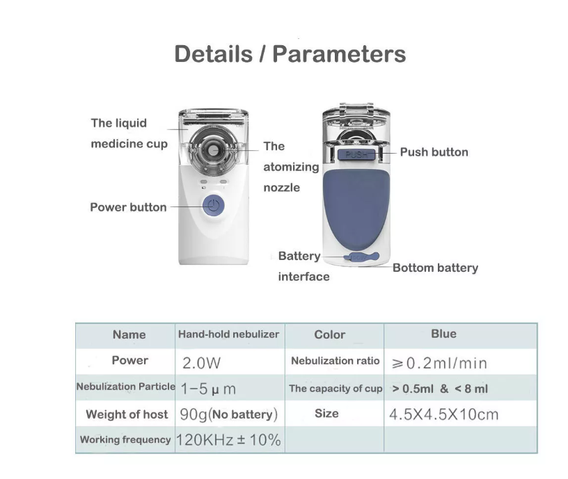 JYouCare Portable Nebulizer