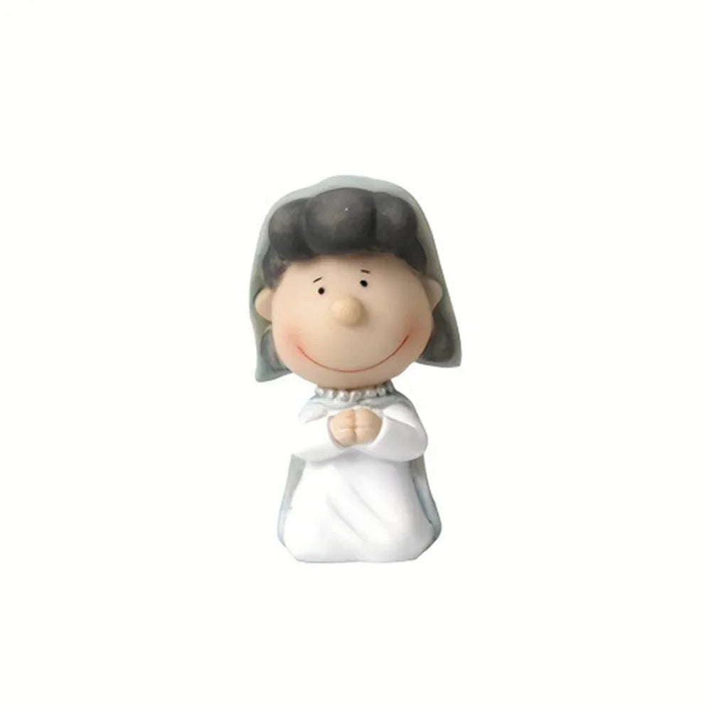 Christmas Nativity Set: Resin Craft Peanuts Characters For Holiday Decoration