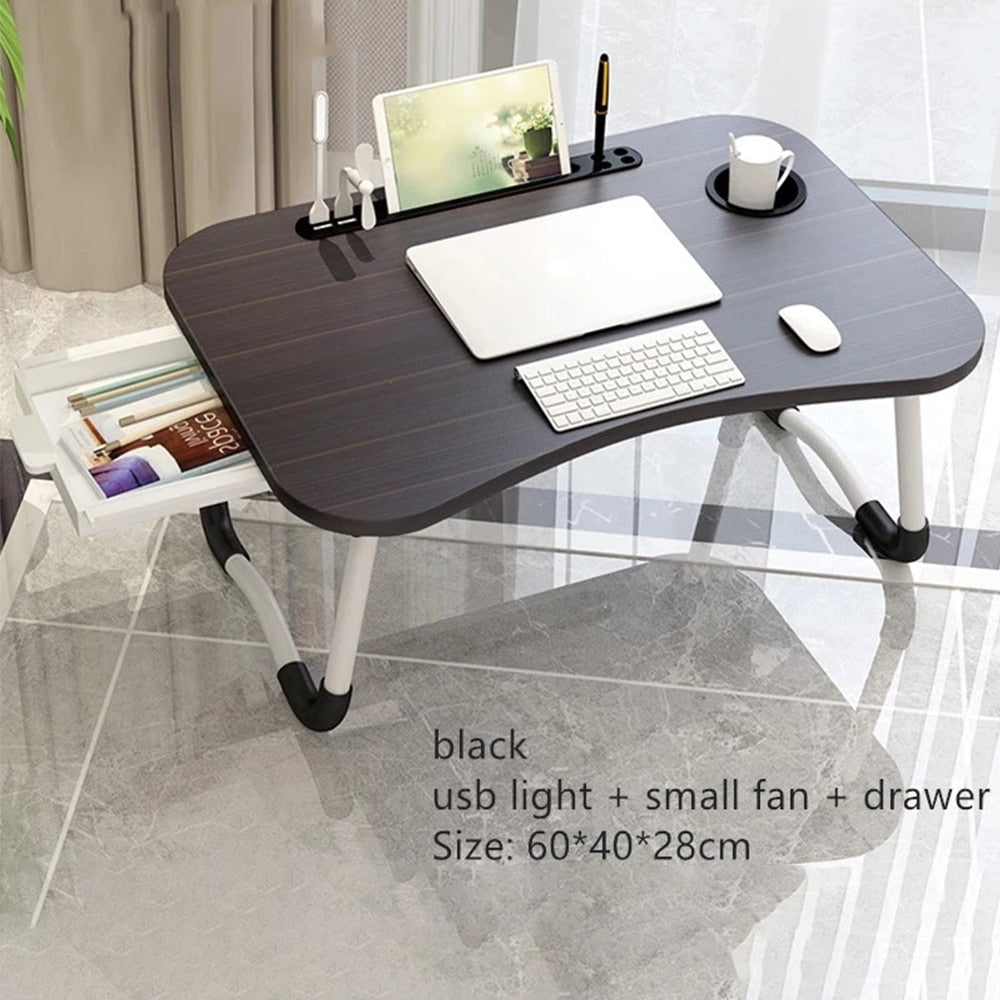 Sofa Laptop Bed Tray Table Desk Portable Lap Desk for Study and Reading Bed Top Tray Table