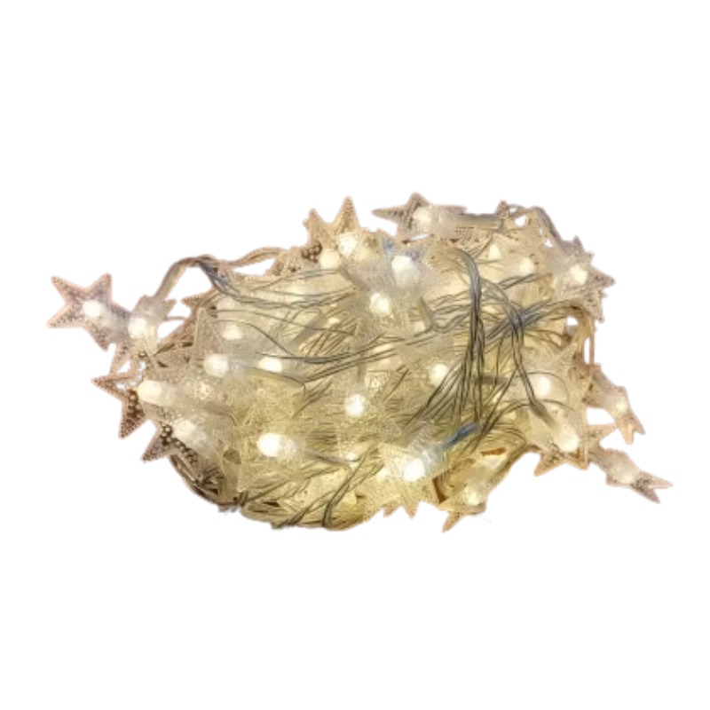 Led String Lights Outdoor Star Garland Party Decor