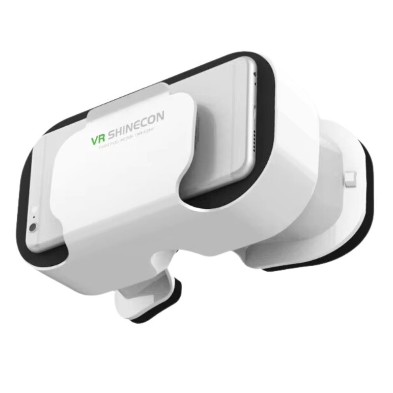 3D Vr Glasses For Phone With Controllers - 7" Screen