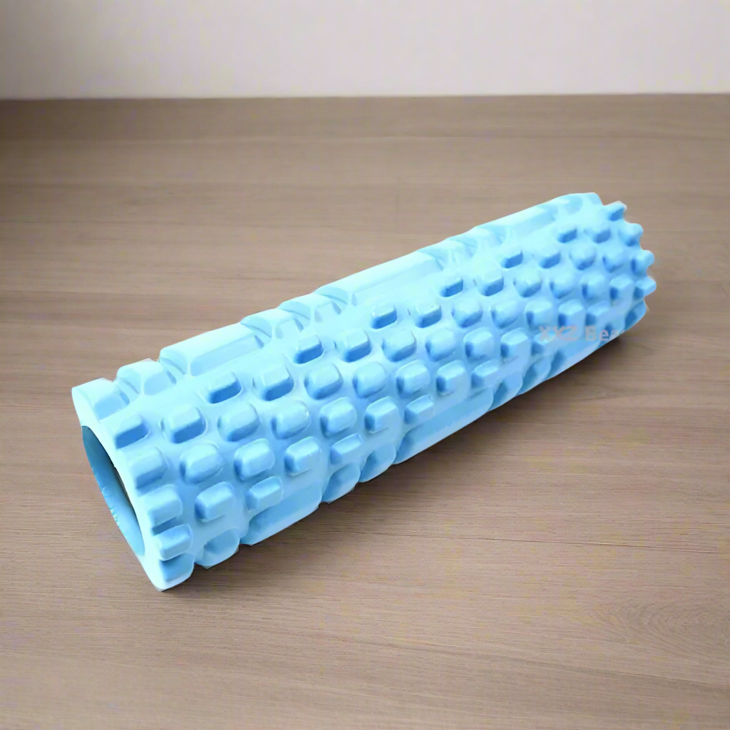 Eva Foam Roller For Yoga & Pilates (Blue)