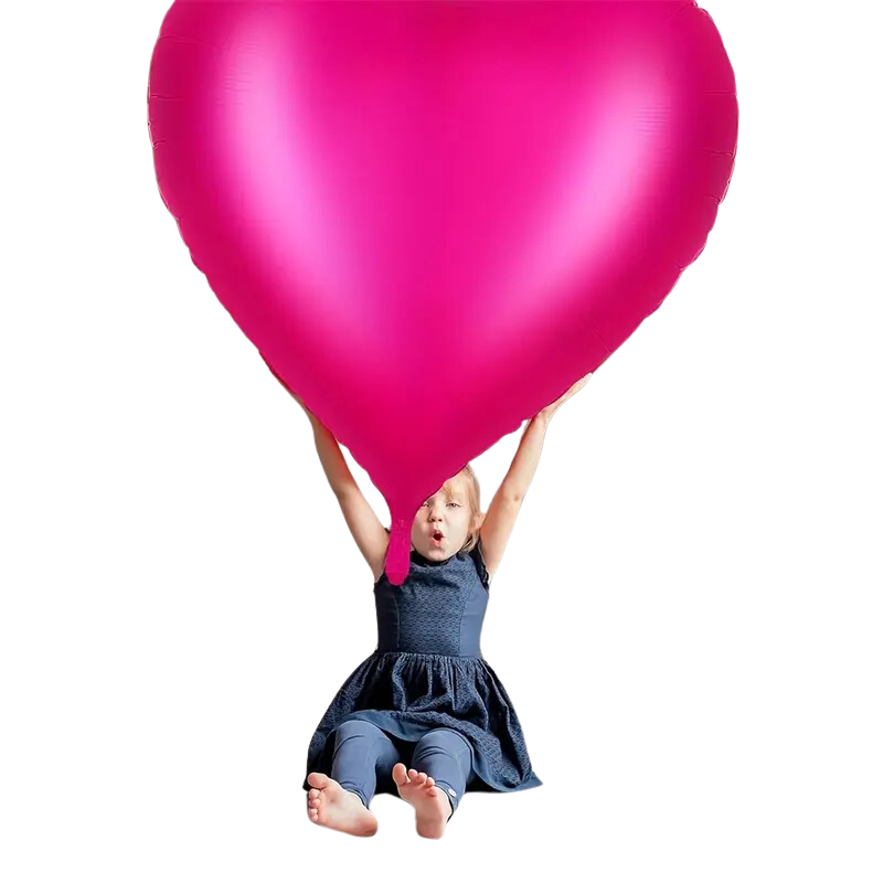 Giant Heart Balloons For Valentine'S Day